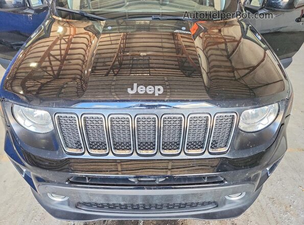 ZACNJDBB1MPN30905 2021 JEEP RENEGADE Black Вид підкапотного простору