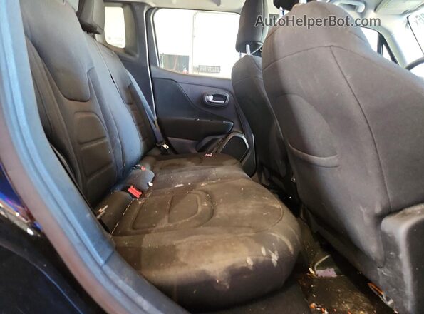 ZACNJDBB1MPN30905 2021 JEEP RENEGADE Black Вид задньої частини салону