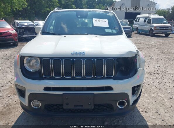 ZACNJDBB1MPN32170 2021 JEEP RENEGADE White Вид панелі приладів