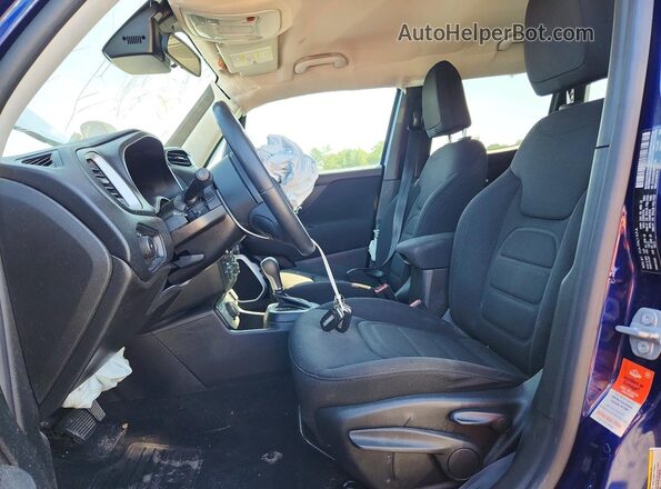 ZACNJDBB3MPM22236 2021 JEEP RENEGADE Синий Вид салона спереди