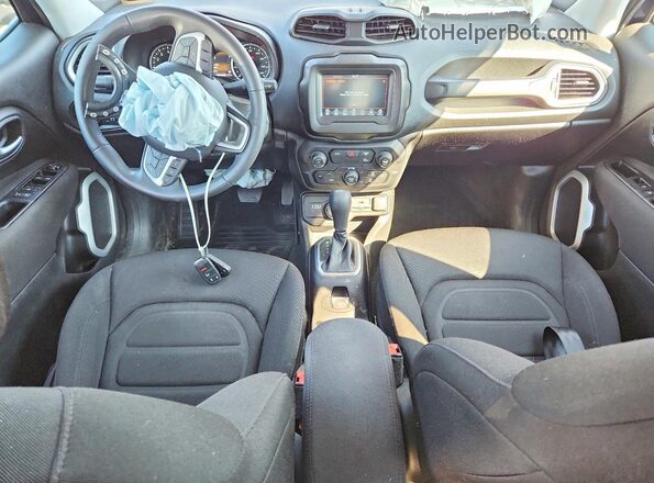 ZACNJDBB3MPM22236 2021 JEEP RENEGADE Синий Вид панели приборов