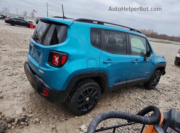 ZACNJDBB4MPN11197 2021 JEEP RENEGADE Teal Trasero derecho