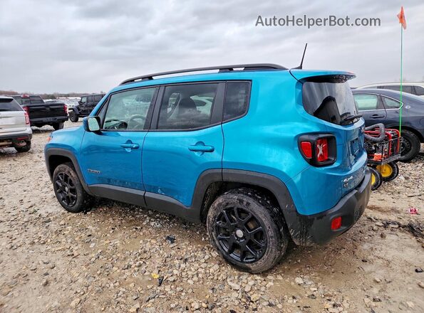 ZACNJDBB4MPN11197 2021 JEEP RENEGADE Teal Trasero izquierdo
