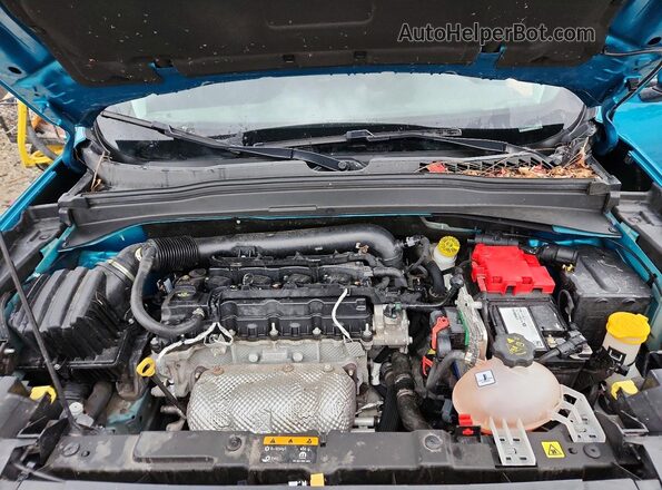 ZACNJDBB4MPN11197 2021 JEEP RENEGADE Teal Vista del compartimento del motor
