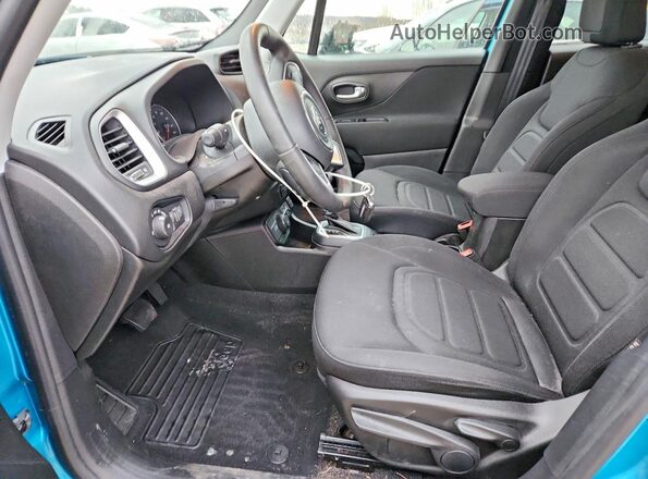 ZACNJDBB4MPN11197 2021 JEEP RENEGADE Teal Vista interior delantera