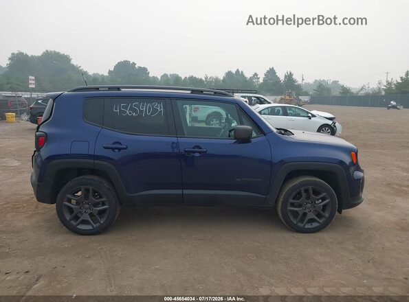 ZACNJDBB4MPN23060 2021 JEEP RENEGADE Dark Blue უკანა სალონის ხედი
