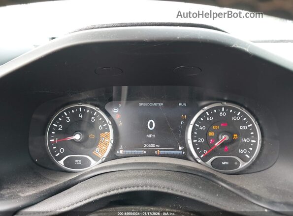 ZACNJDBB4MPN23060 2021 JEEP RENEGADE Dark Blue უკანა სავარძლების ხედი