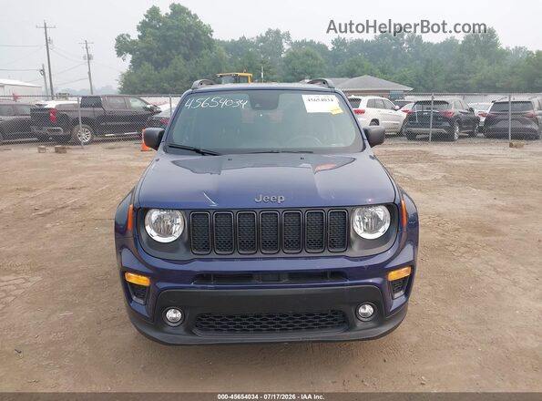 ZACNJDBB4MPN23060 2021 JEEP RENEGADE Dark Blue ხელსაწყოთა პანელის ხედი