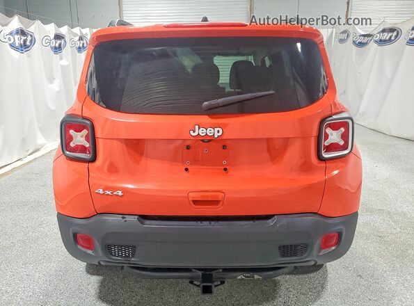 ZACNJDBB7MPM96355 2021 JEEP RENEGADE Orange Հետևի տեսք