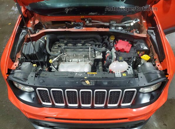 ZACNJDBB7MPM96355 2021 JEEP RENEGADE Orange Շարժիչի բաժամունքի տեսք