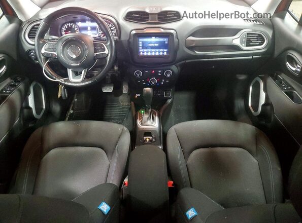 ZACNJDBB7MPM96355 2021 JEEP RENEGADE Orange Առջևի վահանակի տեսք