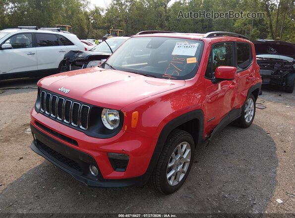 ZACNJDBB8MPM13080 2021 JEEP RENEGADE Red Przód lewy