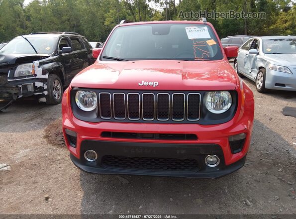 ZACNJDBB8MPM13080 2021 JEEP RENEGADE Red Widok zestawu wskaźników
