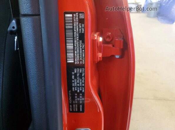ZACNJDBB8MPM76292 2021 JEEP RENEGADE Orange Շարժիչի բաժամունքի տեսք