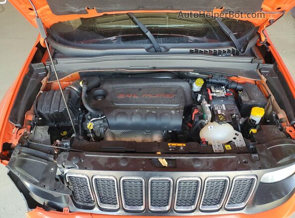 ZACNJDBB8MPM76292 2021 JEEP RENEGADE Orange Սալոնի հետևի տեսք