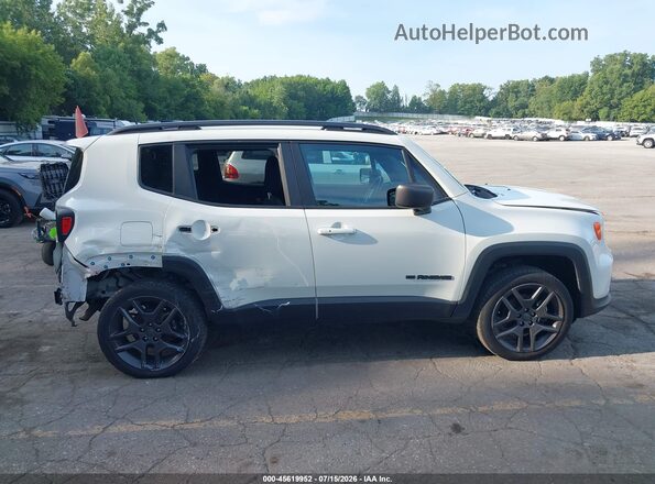 ZACNJDBB8MPN35065 2021 JEEP RENEGADE White Սալոնի 360 աստիճան տեսք