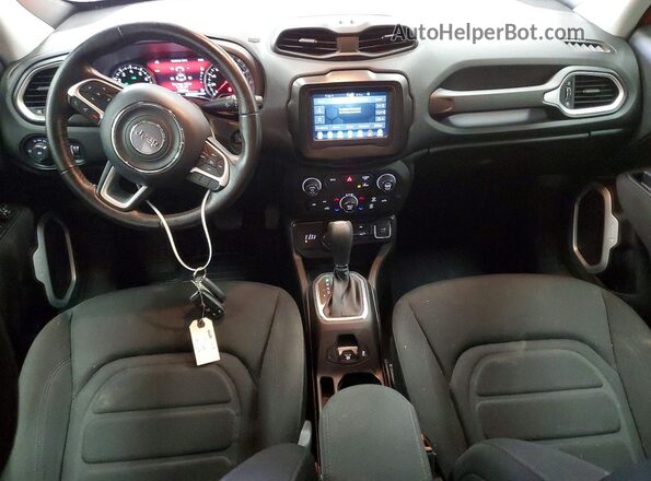 ZACNJDBB9MPN36063 2021 JEEP RENEGADE Orange Widok deski rozdzielczej