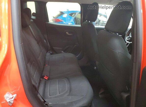 ZACNJDBB9MPN36063 2021 JEEP RENEGADE Orange Widok wnętrza z tyłu