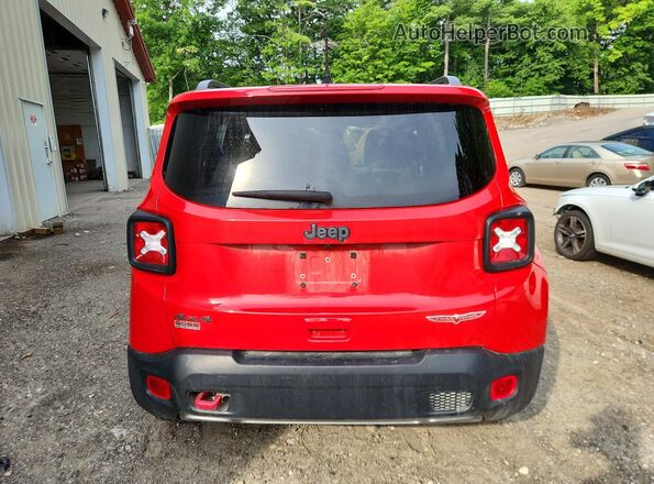 ZACNJDC11MPM95062 2021 JEEP RENEGADE Red Widok z tyłu