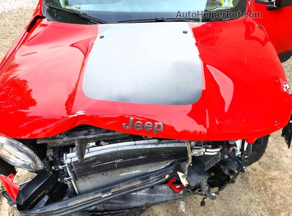ZACNJDC11MPM95062 2021 JEEP RENEGADE Red Widok wnętrza z tyłu
