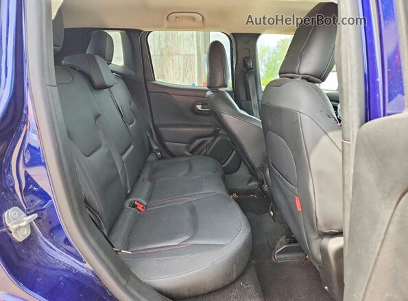 ZACNJDC11MPN33860 2021 JEEP RENEGADE Синий Вид задней части салона