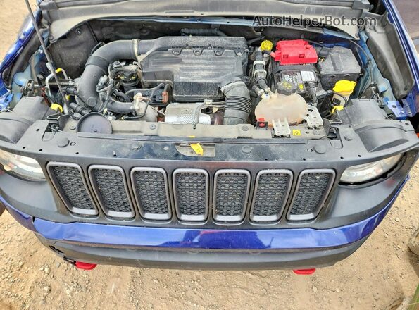 ZACNJDC11MPN33860 2021 JEEP RENEGADE Синий Вид подкапотного пространства