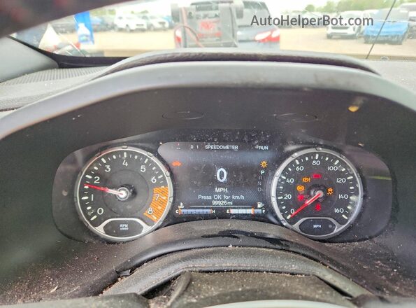 ZACNJDC11MPN33860 2021 JEEP RENEGADE Синий Вид щитка приборов