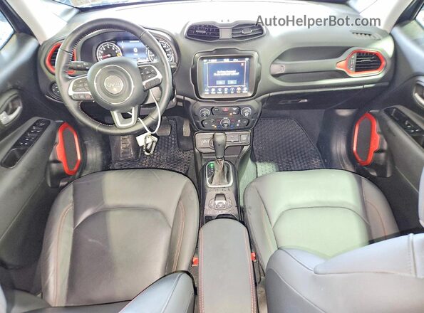 ZACNJDC12PPP63783 2023 JEEP RENEGADE Blue წინა პანელის ხედი