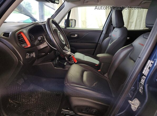 ZACNJDC12PPP63783 2023 JEEP RENEGADE Blue წინა სალონის ხედი