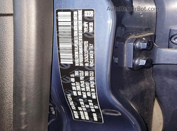 ZACNJDC12PPP63783 2023 JEEP RENEGADE Blue VIN კოდის სტიკერის ხედი