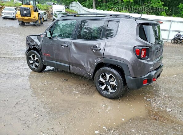 ZACNJDC13MPN30569 2021 JEEP RENEGADE Серый Задняя левая четверть