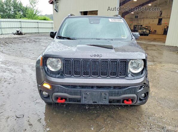 ZACNJDC13MPN30569 2021 JEEP RENEGADE Серый Вид спереди
