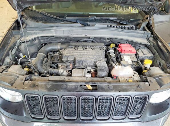ZACNJDC13MPN30569 2021 JEEP RENEGADE Серый Вид подкапотного пространства