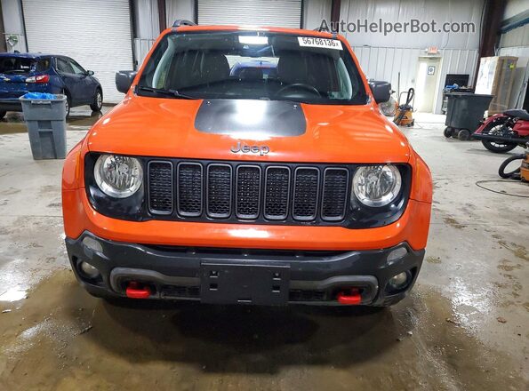 ZACNJDC14MPM12451 2021 JEEP RENEGADE Orange Widok z przodu