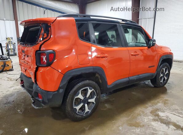 ZACNJDC14MPM12451 2021 JEEP RENEGADE Orange Tył prawy