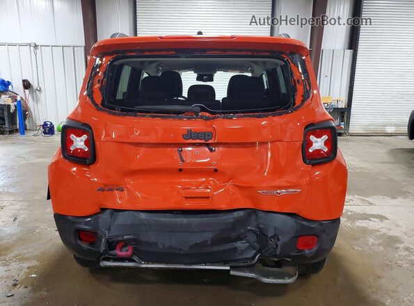 ZACNJDC14MPM12451 2021 JEEP RENEGADE Orange Widok z tyłu