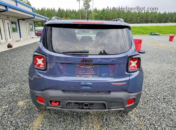 ZACNJDC16PPP54858 2023 JEEP RENEGADE Blue უკანა ხედი