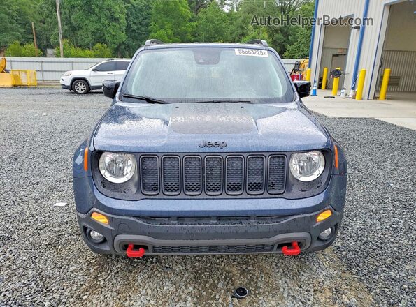 ZACNJDC16PPP54858 2023 JEEP RENEGADE Blue წინა ხედი