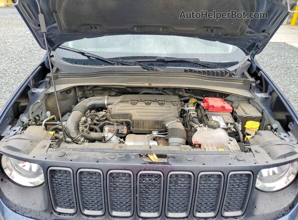 ZACNJDC16PPP54858 2023 JEEP RENEGADE Blue ძრავის განყოფილების ხედი
