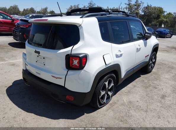 ZACNJDC17MPN28694 2021 JEEP RENEGADE Белый Задняя правая четверть