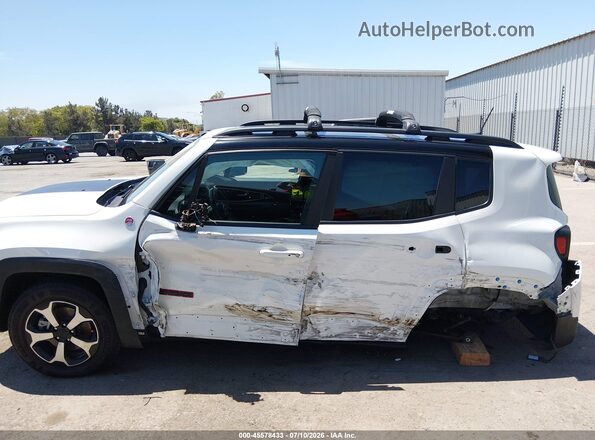 ZACNJDC17MPN28694 2021 JEEP RENEGADE Белый Вид спереди