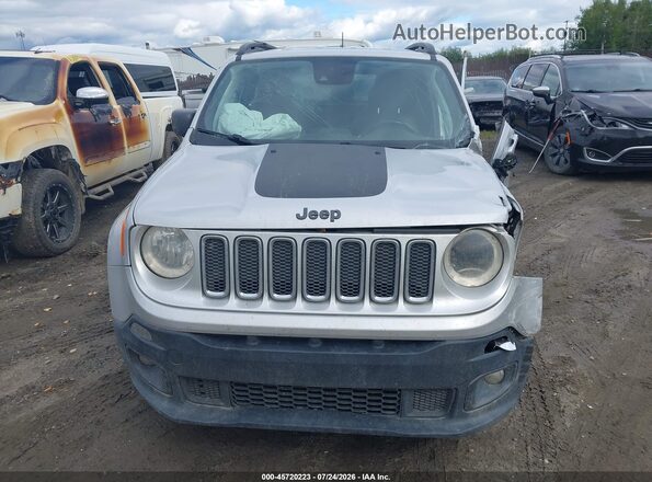 ZACNJDC17MPN36472 2021 JEEP RENEGADE Серебряный Вид панели приборов