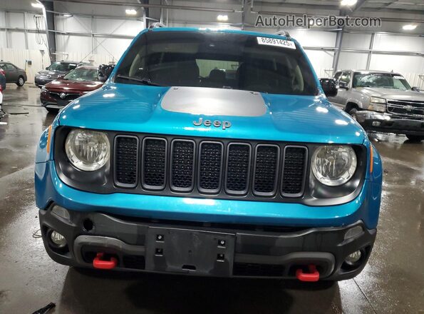 ZACNJDC19NPN80085 2022 JEEP RENEGADE Blue Вид спереду