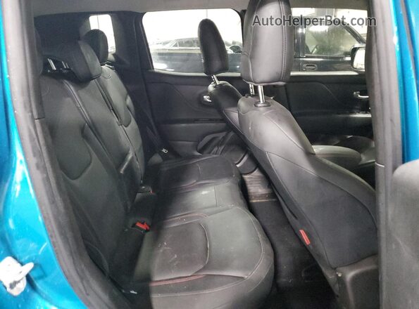 ZACNJDC19NPN80085 2022 JEEP RENEGADE Blue Вид задньої частини салону