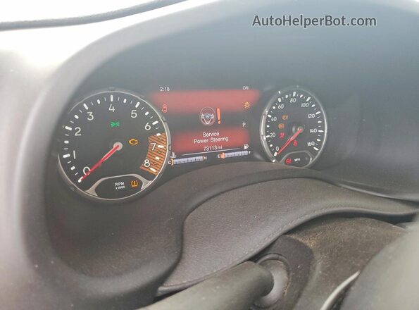 ZACNJDC19PPP14855 2023 JEEP RENEGADE Gray Vista del cuadro de instrumentos