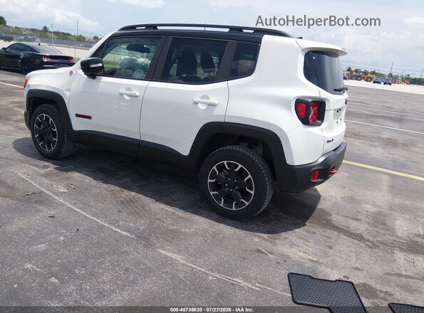 ZACNJDC19PPP19120 2023 JEEP RENEGADE Белый Задняя левая четверть
