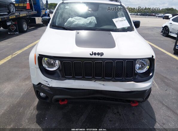 ZACNJDC19PPP19120 2023 JEEP RENEGADE Белый Вид спереди
