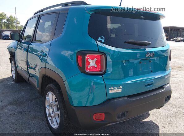 ZACNJDD10MPM26541 2021 JEEP RENEGADE Бирюзовый Задняя левая четверть
