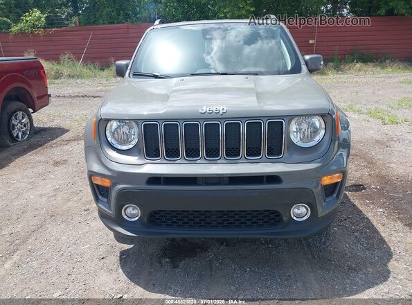 ZACNJDD13MPM29952 2021 JEEP RENEGADE Gray Սարքավորումների վահանակի տեսք