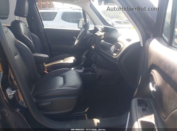 ZACNJDD15MPM11100 2021 JEEP RENEGADE Black Вид салону спереду